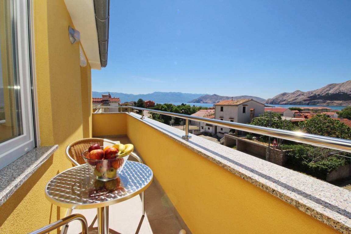 35 M² Ferienwohnung ∙ 1 Schlafzimmer ∙ 2 Gäste - Baška