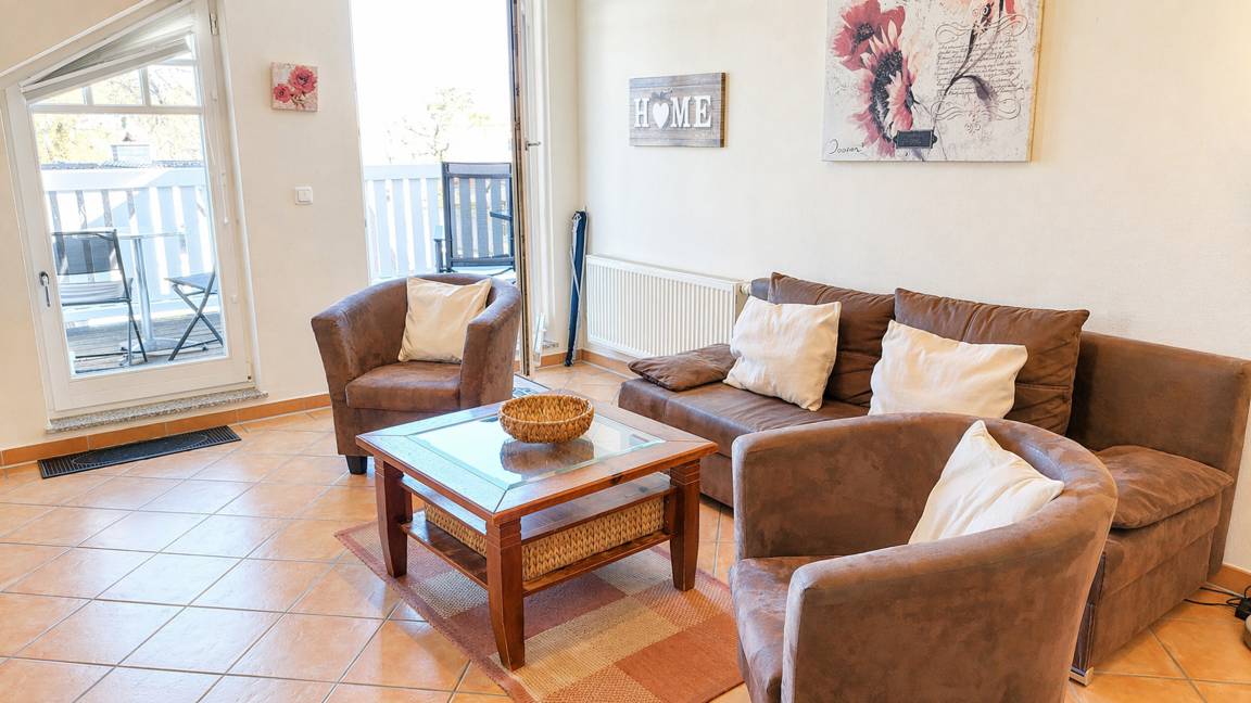 83 m&sup2; Ferienwohnung 2 Schlafzimmer 6 G&auml;ste