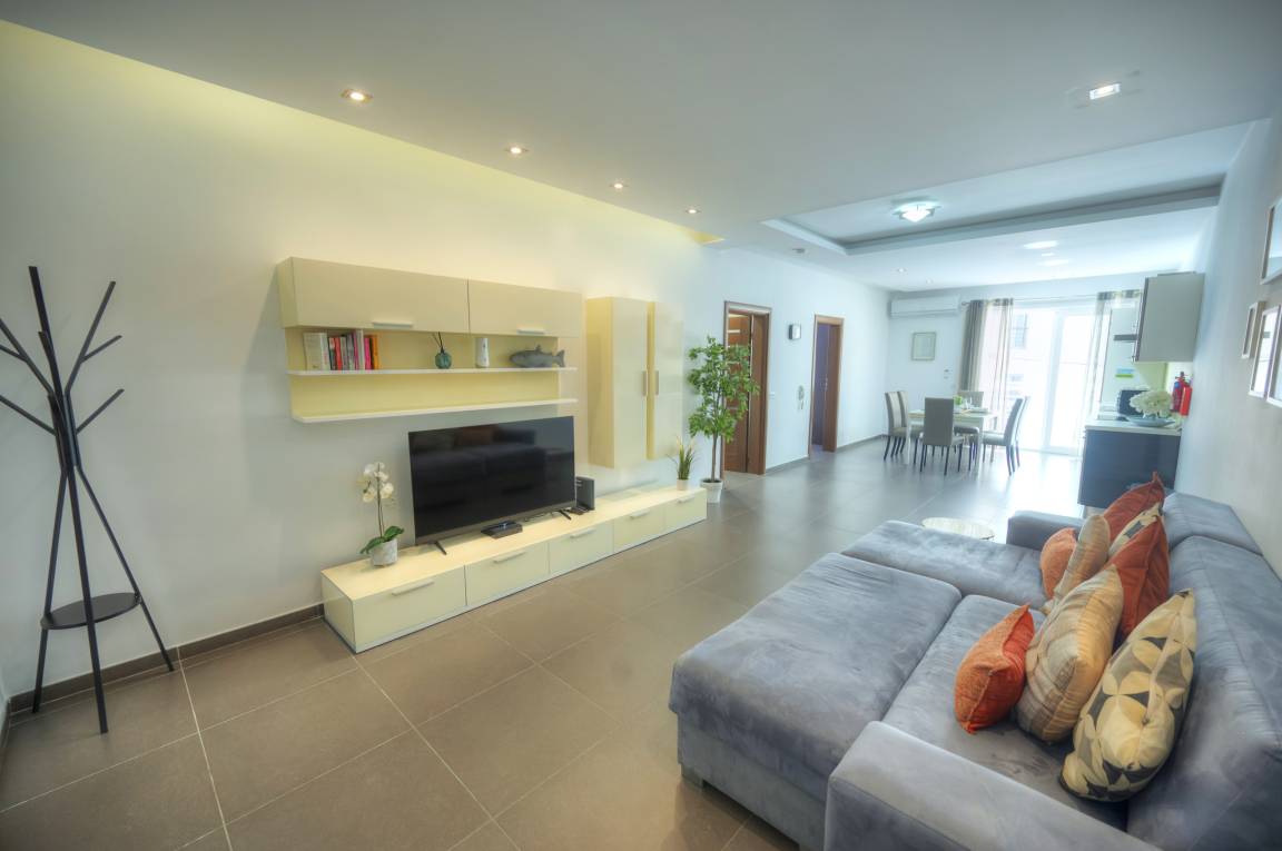 100 M² Apartamento ∙ 2 Habitaciones ∙ 4 Huéspedes - La Valeta