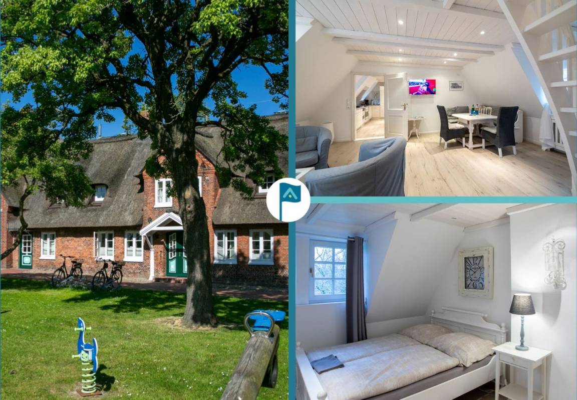 75 M² Ferienwohnung ∙ 2 Schlafzimmer ∙ 4 Gäste - Utersum
