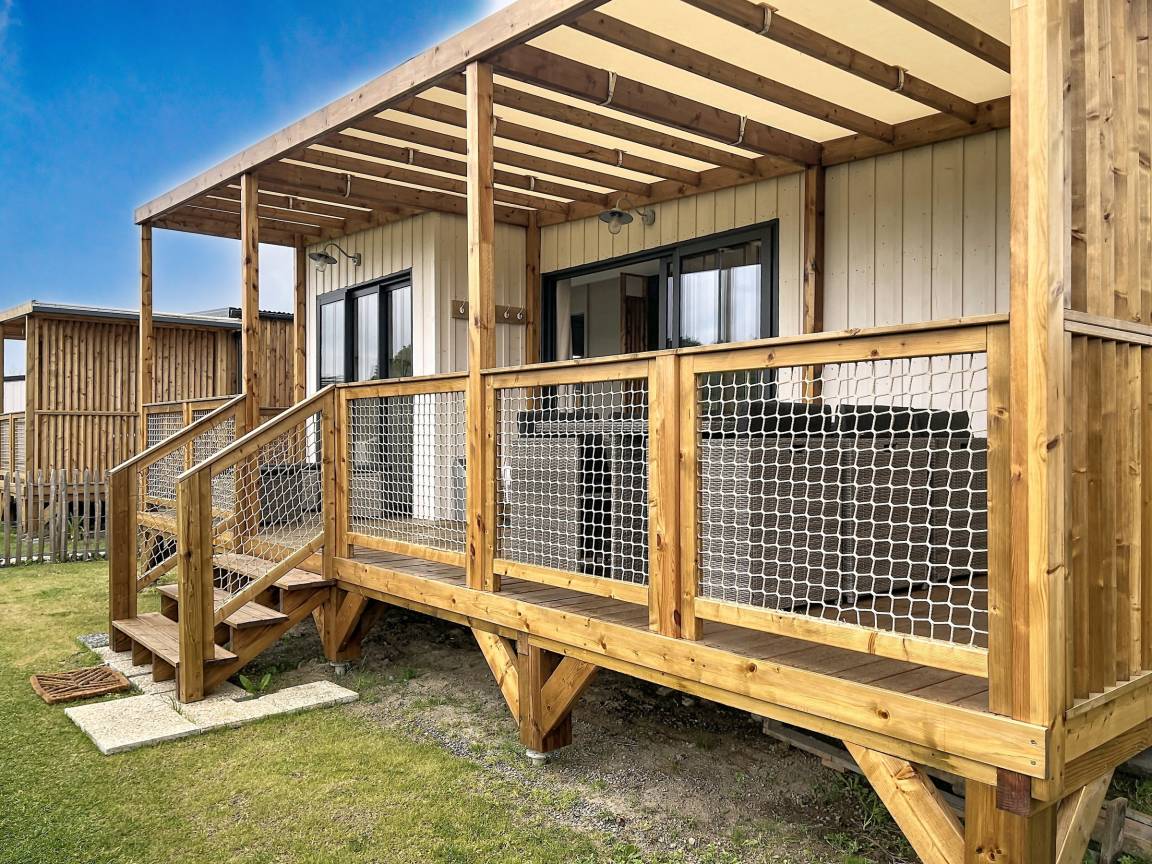 42 M² Chalet ∙ 3 Habitaciones ∙ 6 Huéspedes - Saint-Pair-sur-Mer