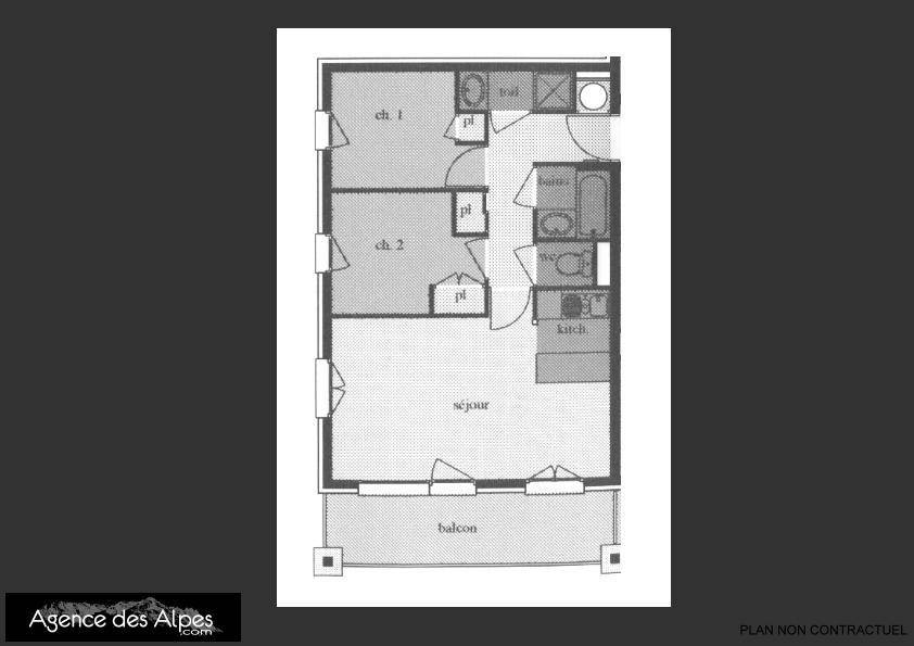 45 m² Ferienwohnung ∙ 2 Schlafzimmer ∙ 6 Gäste – Bild 19