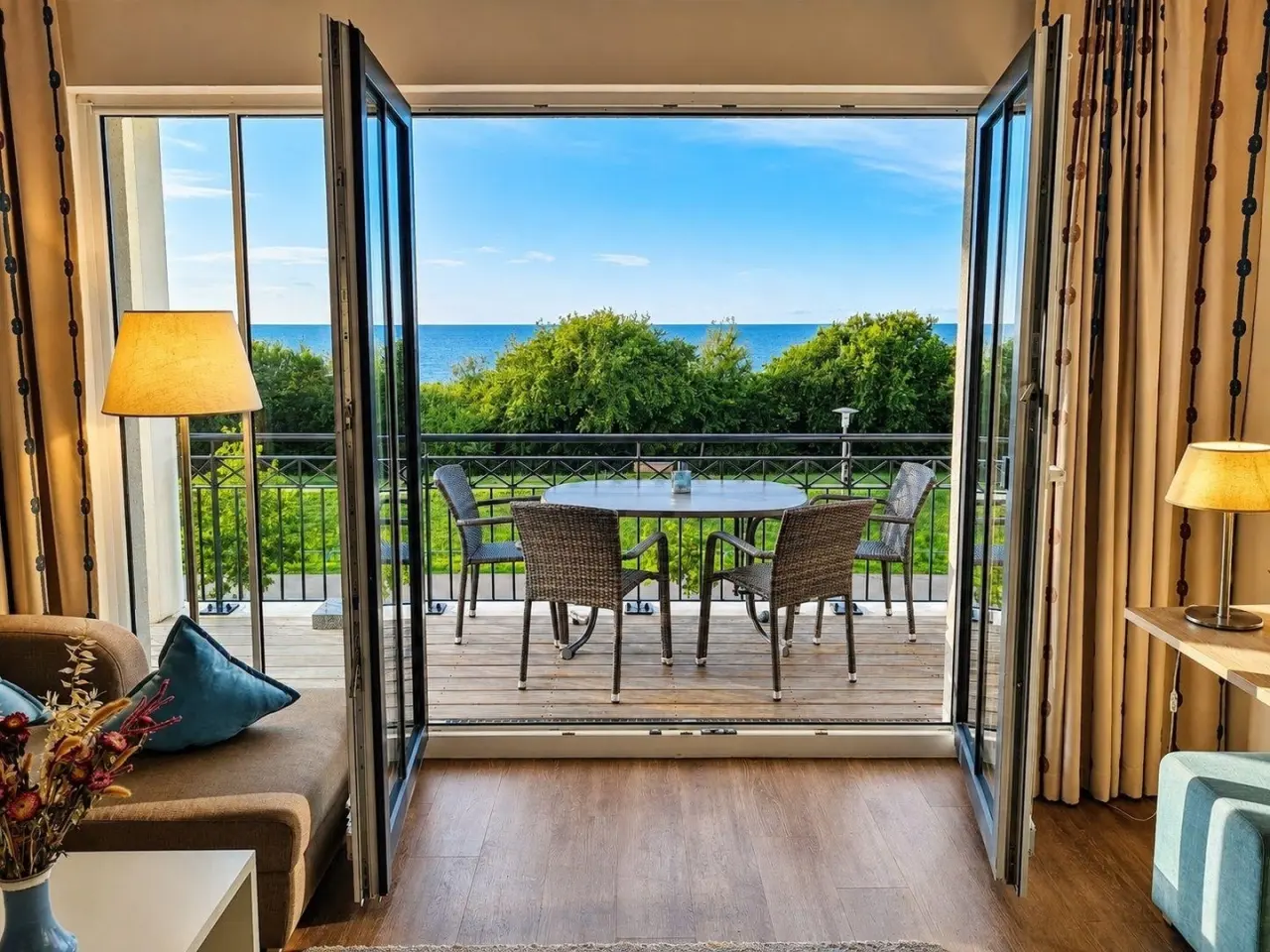 68 m&sup2; Ferienwohnung 1 Schlafzimmer 5 G&auml;ste
