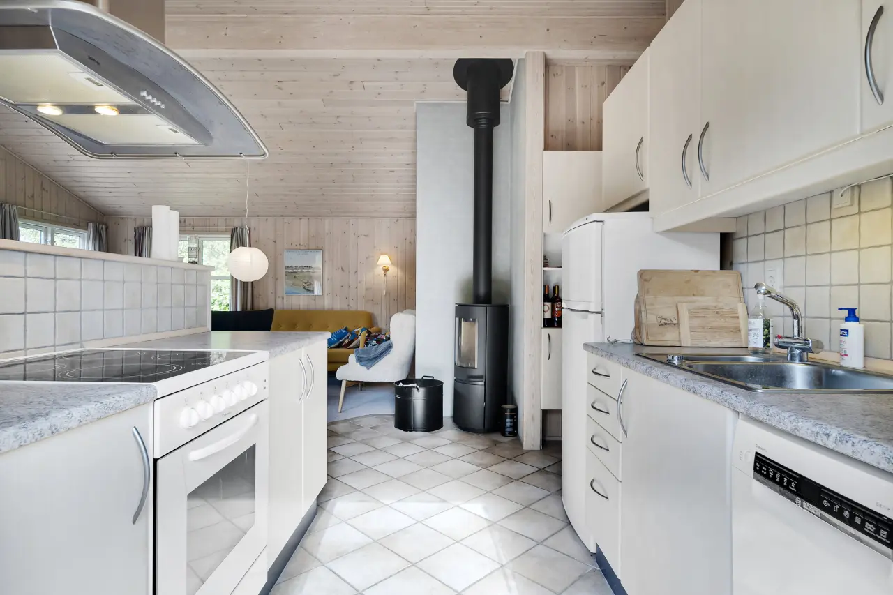 Hyggeligt sommerhus i roligt område tæt på strand