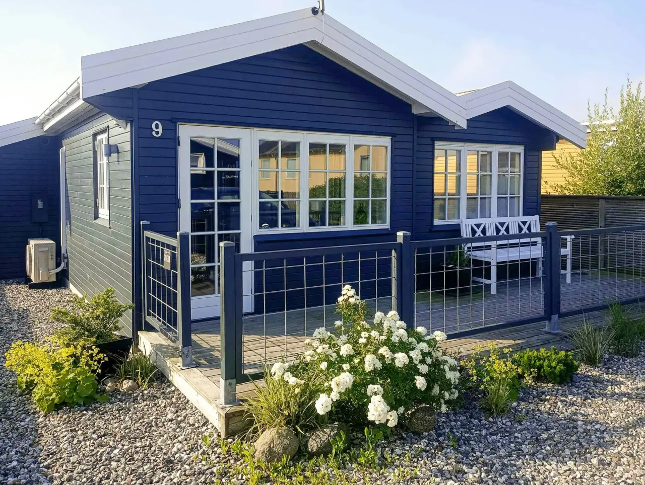 Sommerhus 70 meter fra stranden ved Dalby Bugt