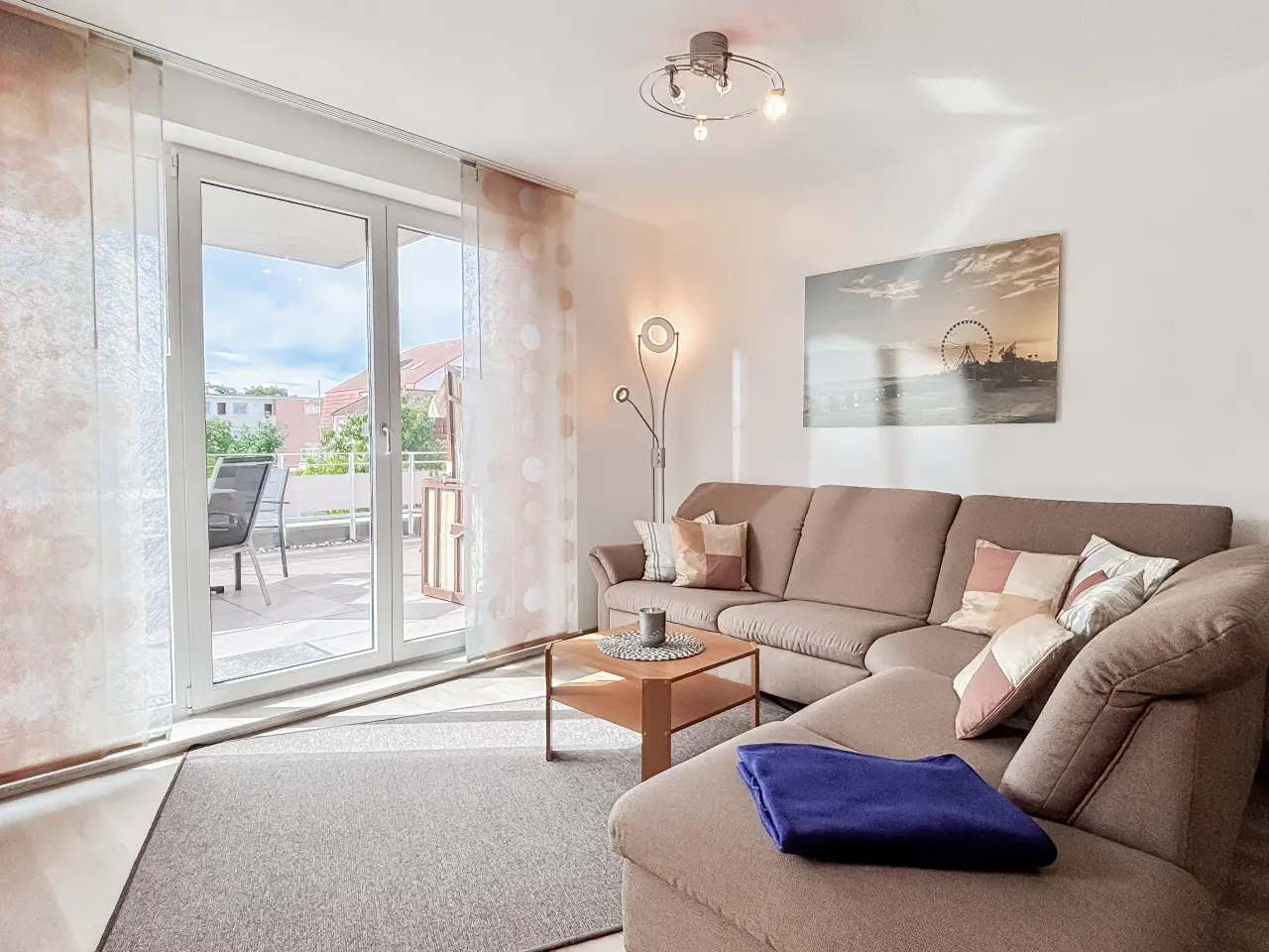 64 m&sup2; Ferienwohnung 2 Schlafzimmer 4 G&auml;ste