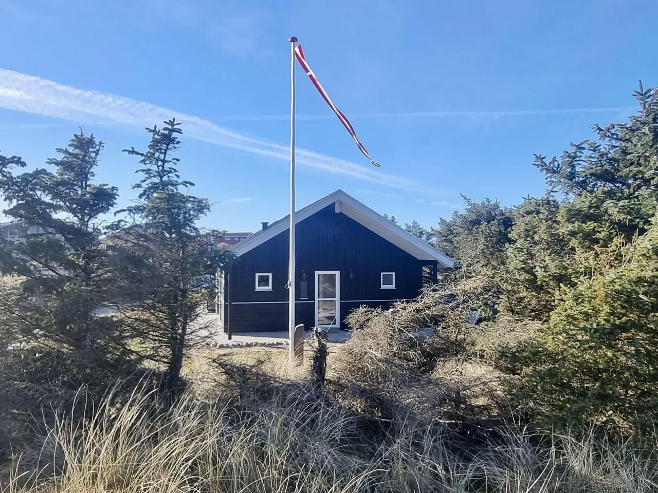 Ferienhaus mit Whirlpool, zwei Terrassen und zwei Bädern