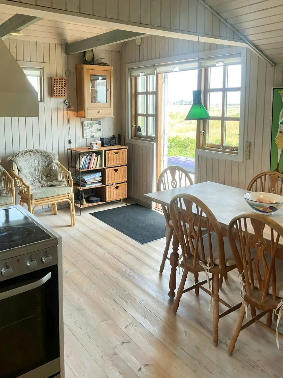 Sommerhus i første klitrække ved Grenå strand