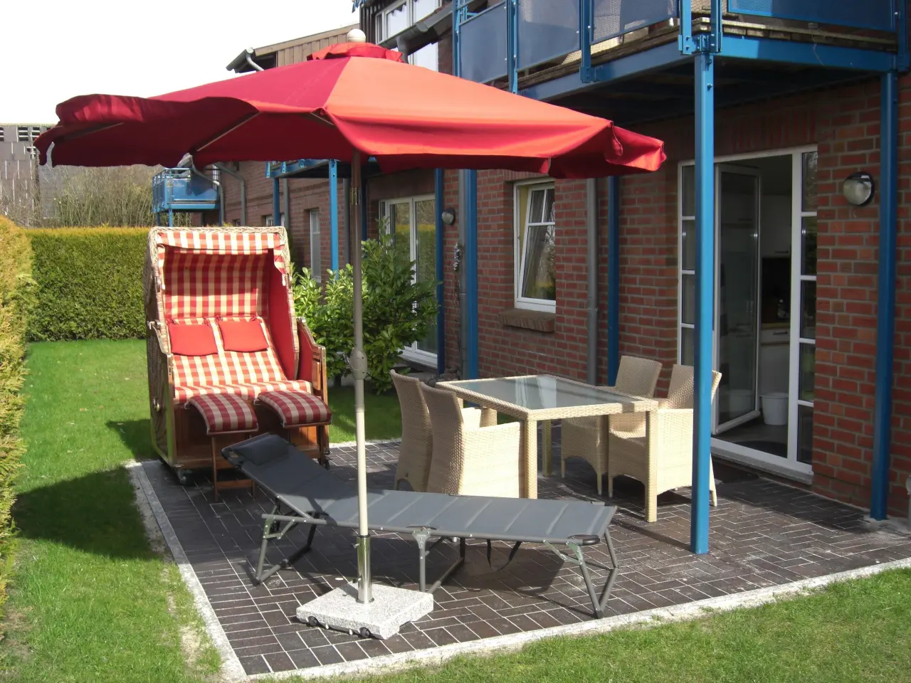 62 m&sup2; Ferienwohnung 2 Schlafzimmer 4 G&auml;ste
