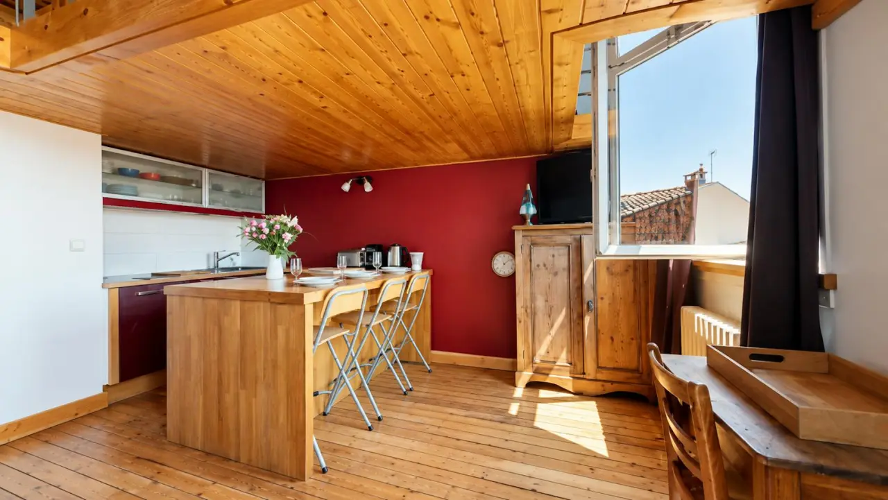 44 M² Huoneisto ∙ 1 Makuuhuone ∙ 2 Vierasta - Lyon