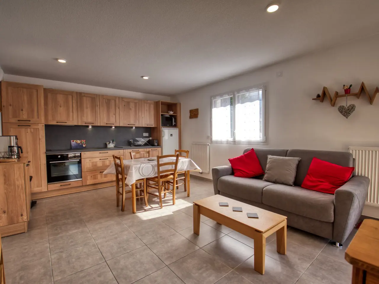 43 M² Ferienwohnung ∙ 1 Schlafzimmer ∙ 4 Gäste - Verchaix