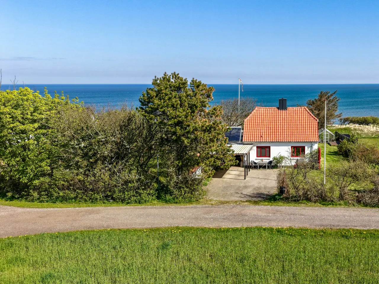 Fiskerhus med havudsigt i Cold Hawaii