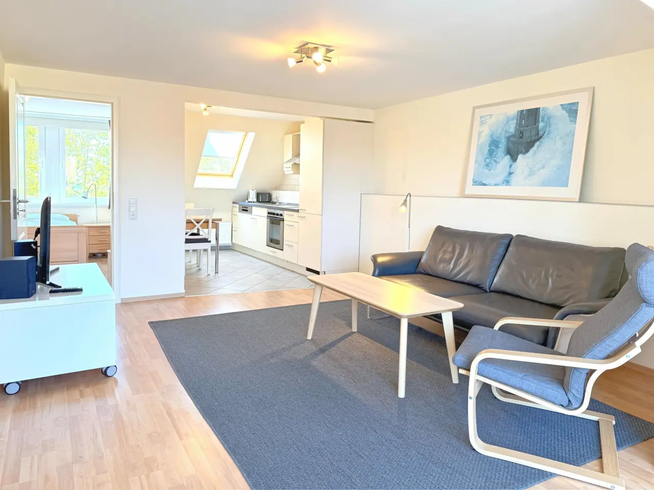 45 m&sup2; Ferienwohnung 1 Schlafzimmer 2 G&auml;ste