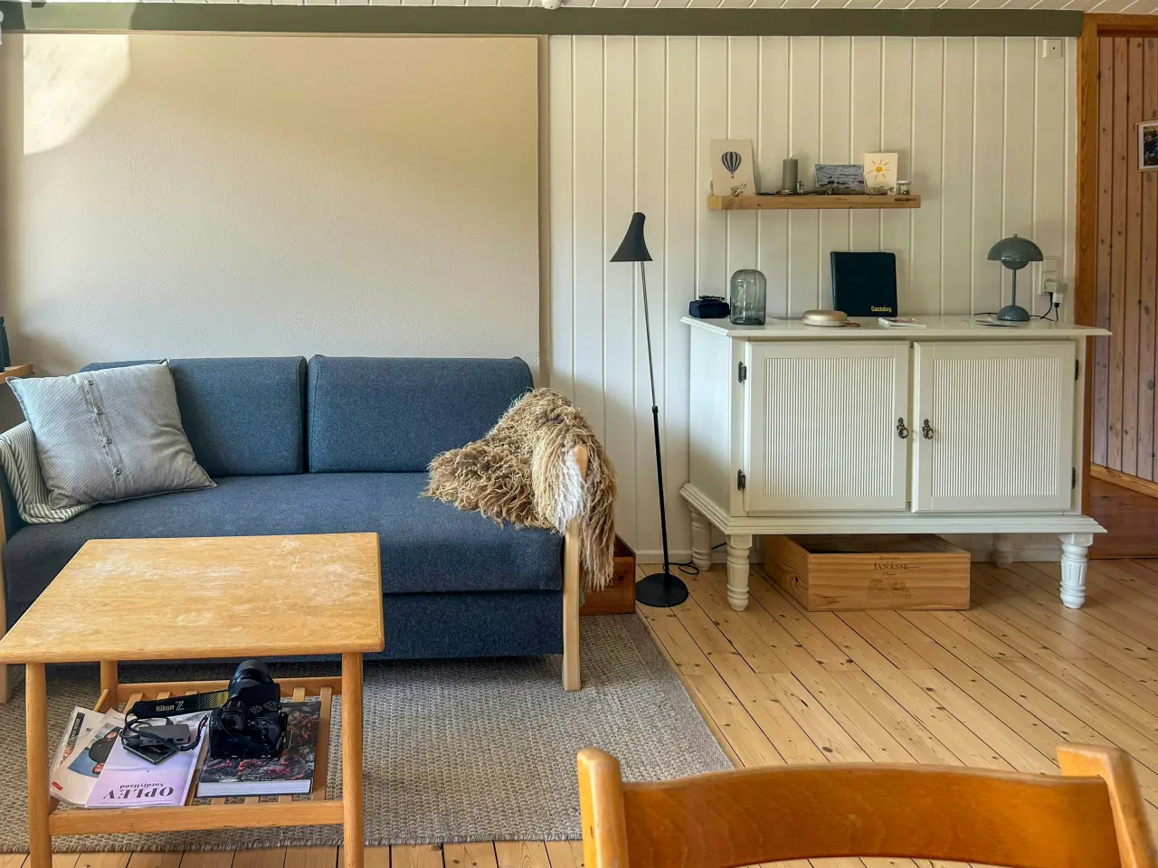 Sommerhus ved Lyngså med bålplads og shelter