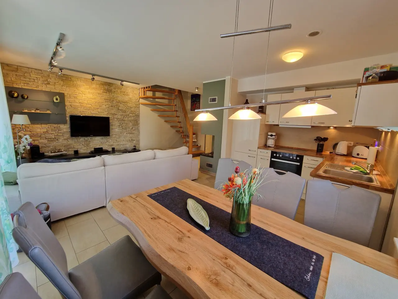 120 m&sup2; Ferienhaus 3 Schlafzimmer 6 G&auml;ste