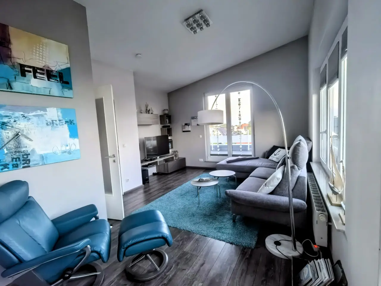 72 m&sup2; Ferienwohnung 2 Schlafzimmer 4 G&auml;ste