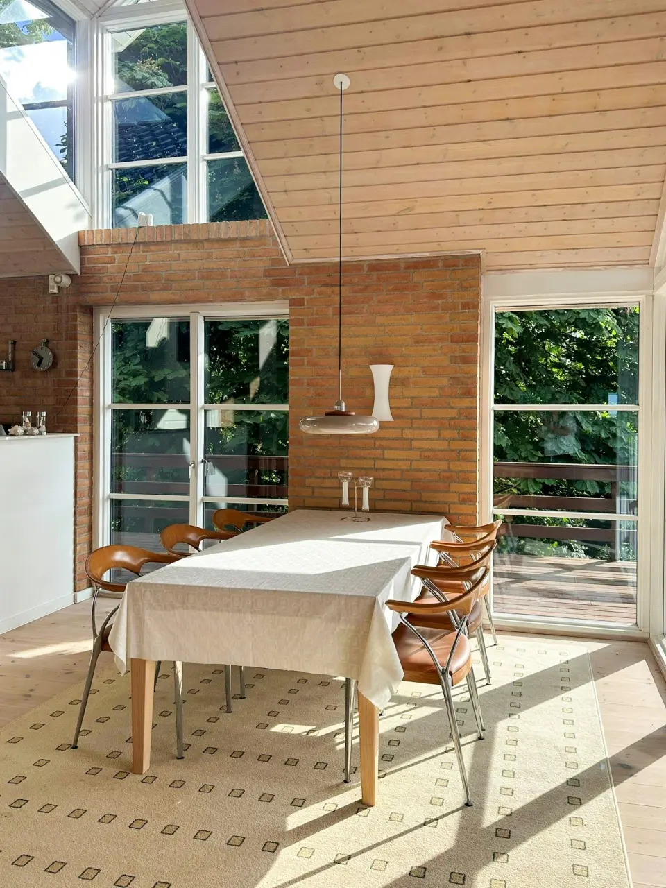 Sommerhus med udsigt og strand ved Bogense
