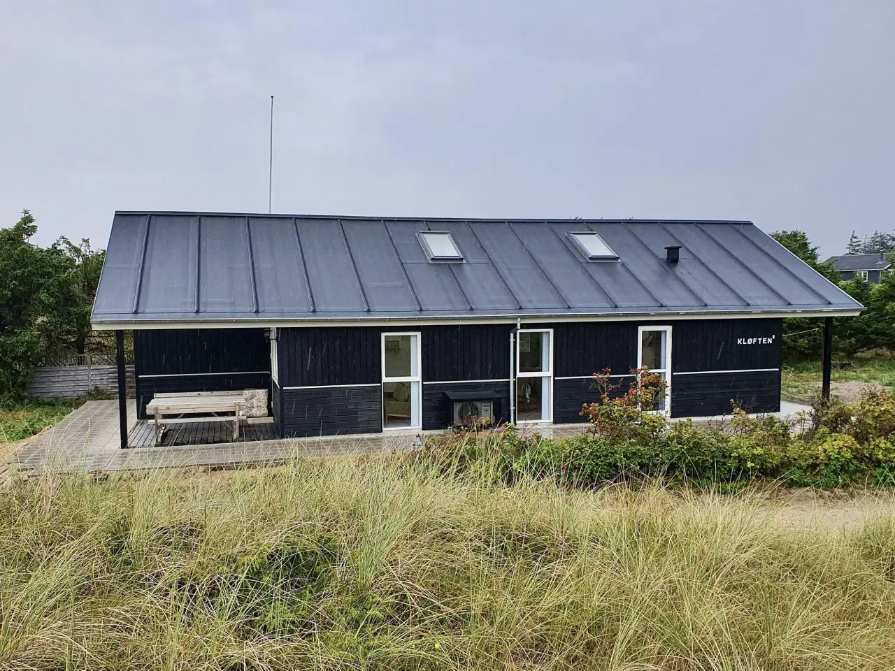 Ferienhaus mit Whirlpool, zwei Terrassen und zwei Bädern