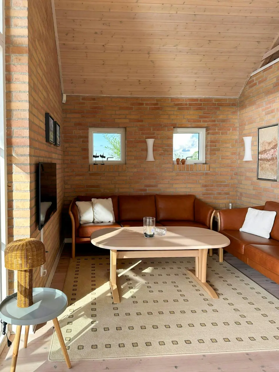 Sommerhus med udsigt og strand ved Bogense