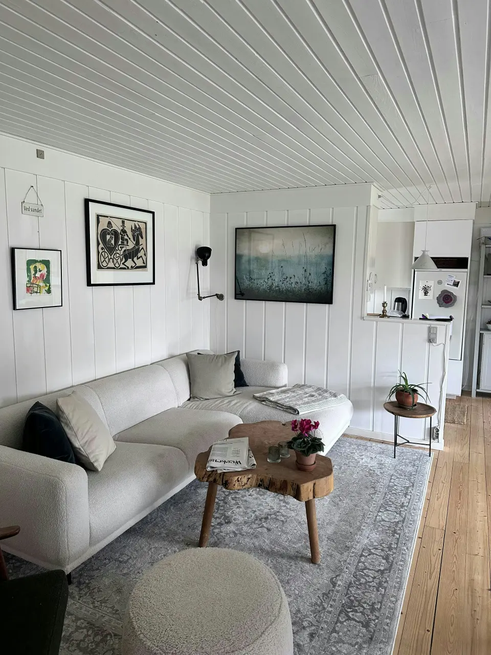 Sommerhus nær Ajstrup Strand med en hyggelig have
