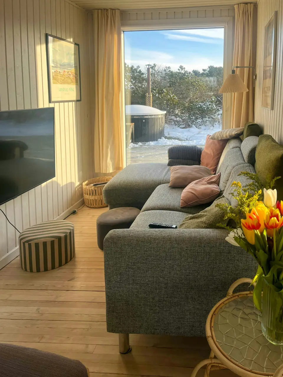 Sommerhus med vildmarksbad ved Lønstrup strand