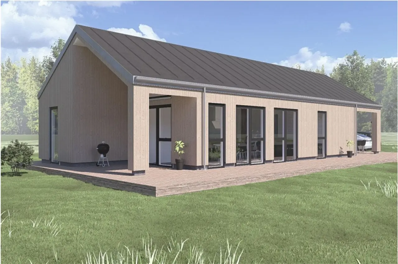 120 m&sup2; Ferienhaus 3 Schlafzimmer 8 G&auml;ste