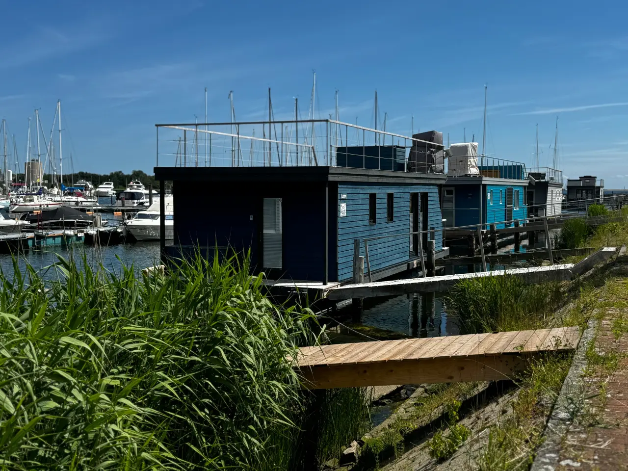 40 m&sup2; Hausboot 2 Schlafzimmer 4 G&auml;ste