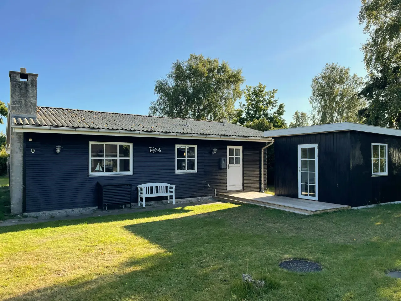 Skønt sommerhus med vildmarksbad ved Grenaa Strand