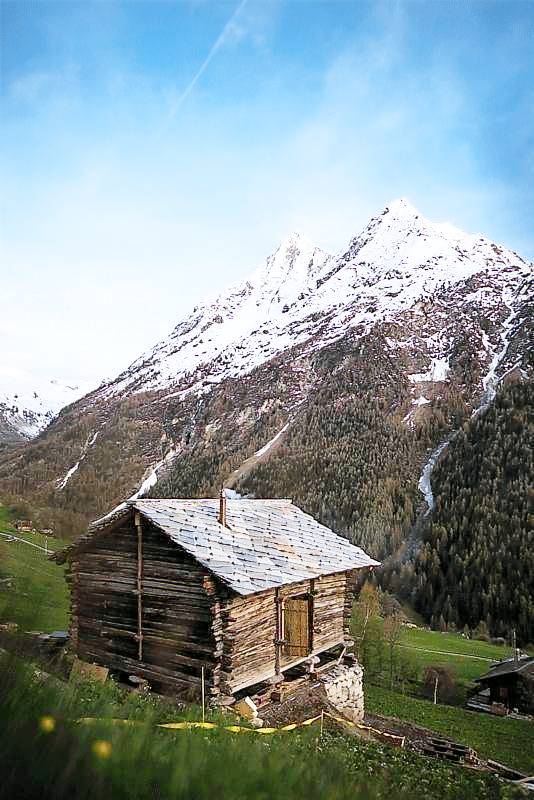 Ferienhaus in Evolène, Les Haudères für max. 6 Personen