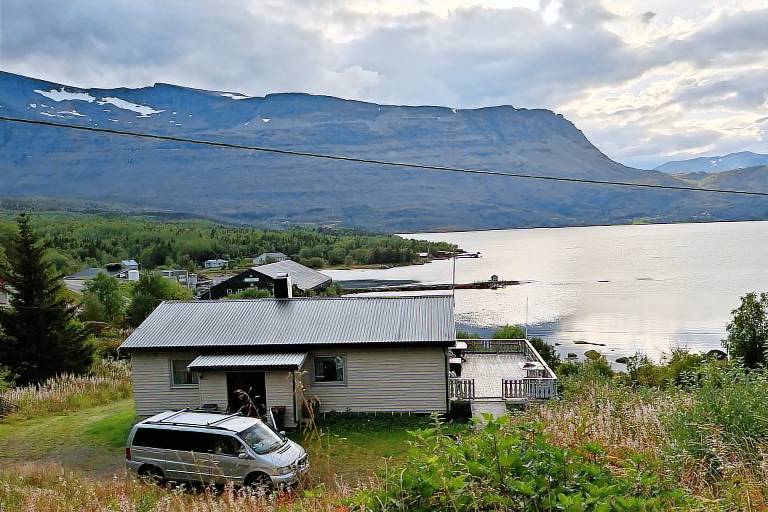 Ferienhaus mit Hund in Troms für max. 7 Gäste