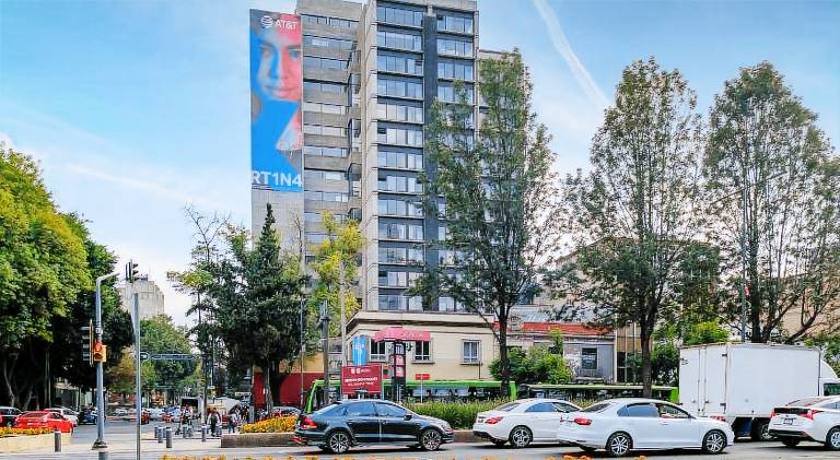 Rental apartment with patio in Mexico City