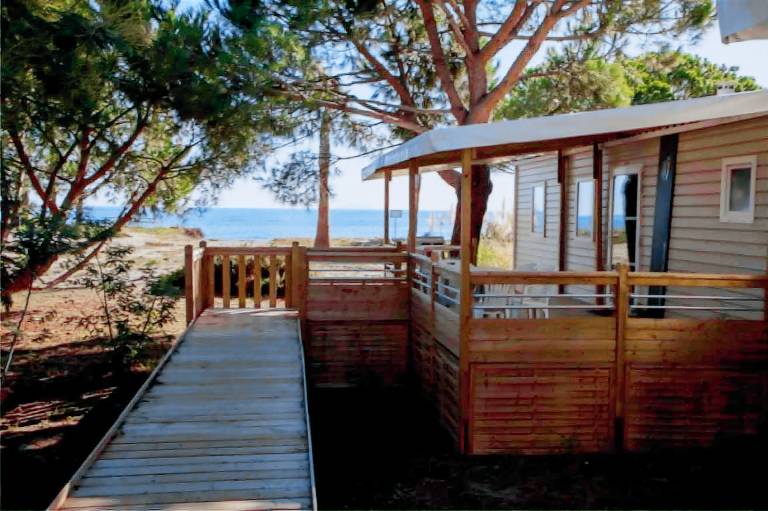 Camping-Unterkunft Moriani-Plage