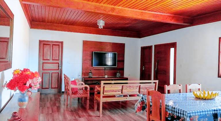 House with 2 rooms for 5 persons in Tiradentes
