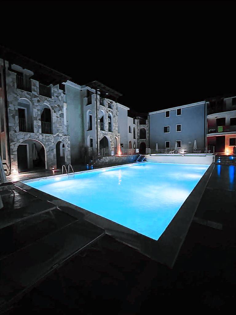 Apartment with garden, patio & private pool in Valledoria