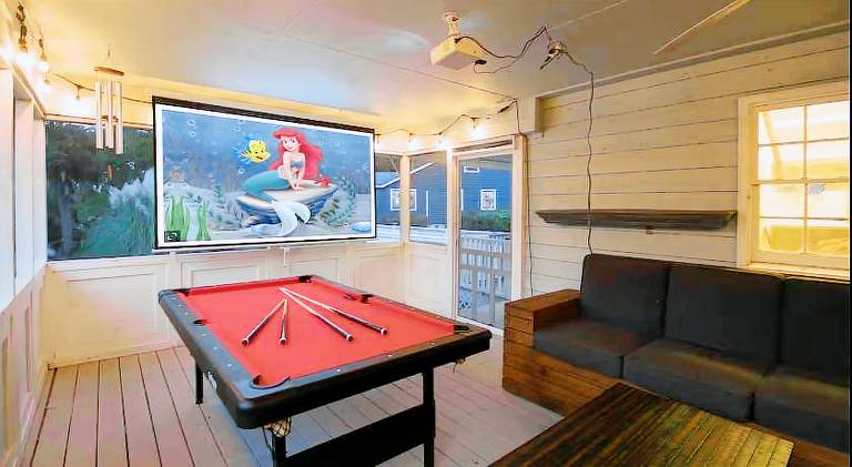 Game Room - 100 inch projector - By Marsh — photo 3