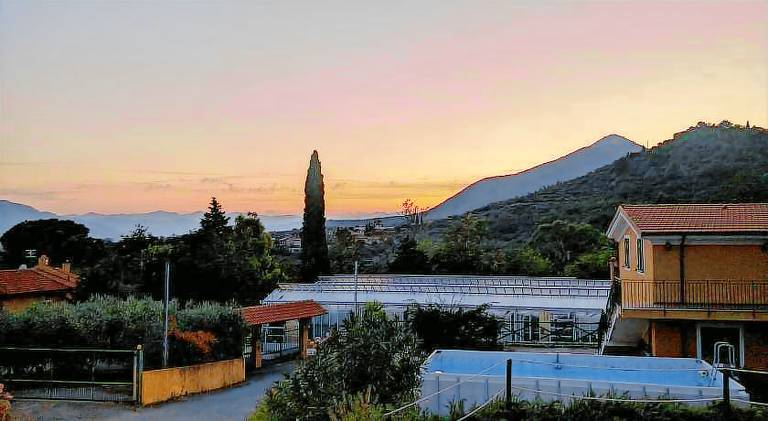 Farm with BBQ, garden & pool in Loano