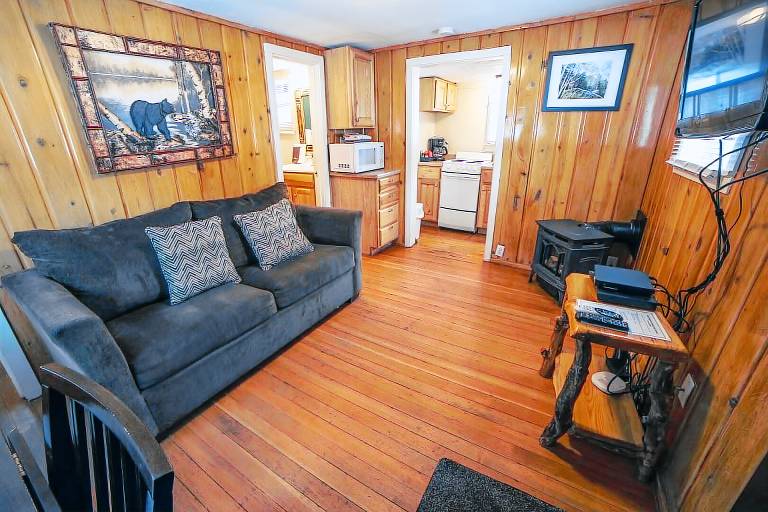 Cabin with patio — photo 2