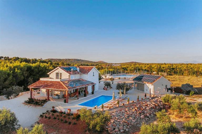 Ferienhaus in Vodice, Kroatien f&uuml;r max. 8 Personen