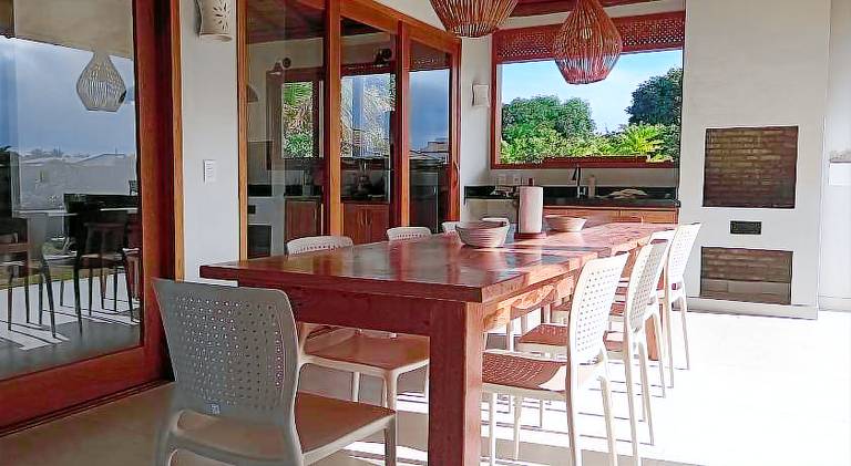 Holiday apartment with 4 rooms for 8 persons in Maraú