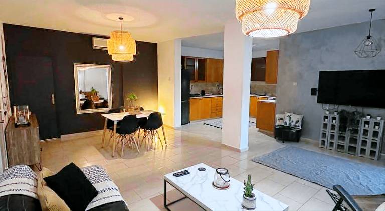 Pleasant apartment with patio & yard | Suitable for remote work | Pet-friendly in Limassol