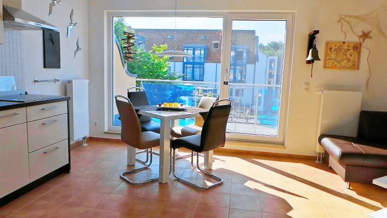 Moderne Ferienwohnung mit Südbalkon, direkte Strandlage — photo 4