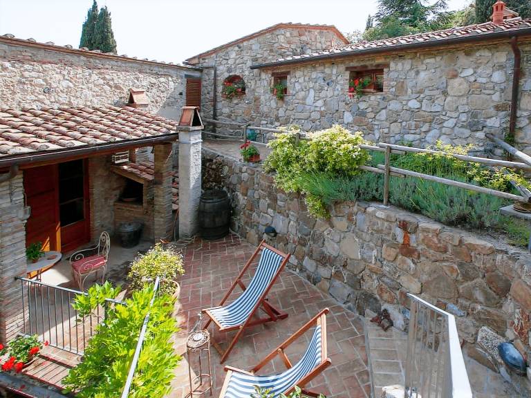 Ferienwohnung in Pomaia f&uuml;r max. 2 Personen