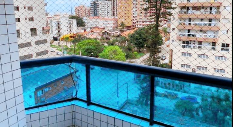 Apartment with pool in Praia Grande