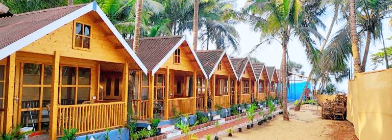 Sand Tent Beach Resort Patnem in Canacona