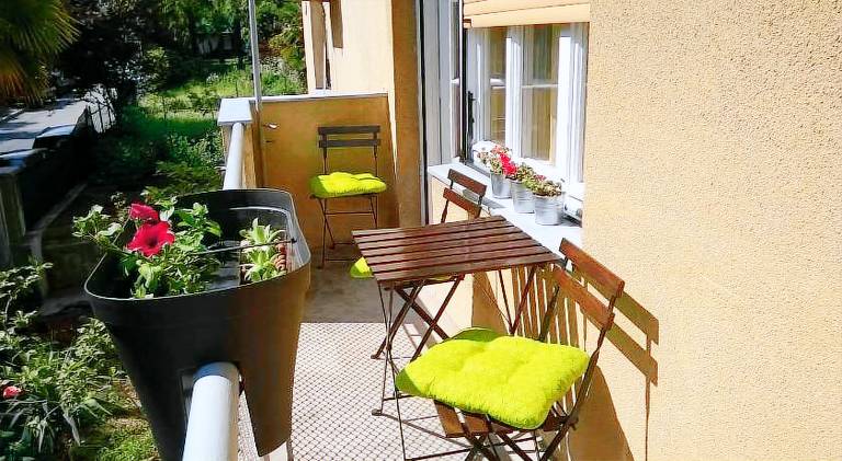Rental apartment with patio & garden in Rijeka