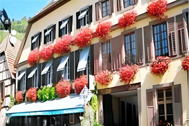 Hotel SPA Au Cheval Blanc in Riquewihr
