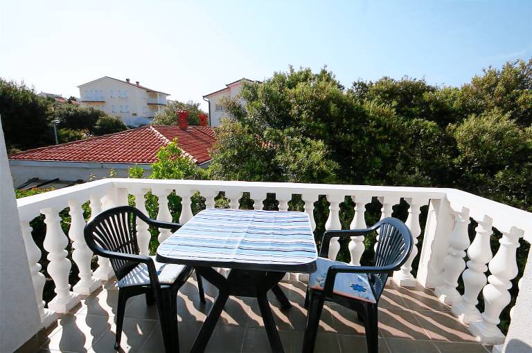 One bedroom apartment with terrace and sea view Mandre, Pag (A-6405-c) in Novalja