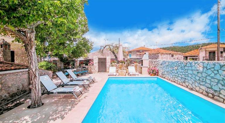 Filoxenia Zante Villa Callisto-Stone Villa with Private Pool in Zakynthos