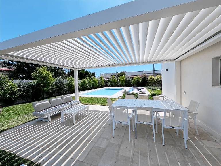 Villa with barbecue, patio & yard | Pool view | Perfect for remote work — photo 5