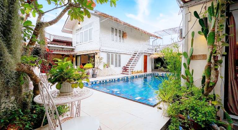 Secret garden pool villa in Hua Hin